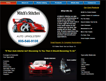 Tablet Screenshot of mitchsstitches.com